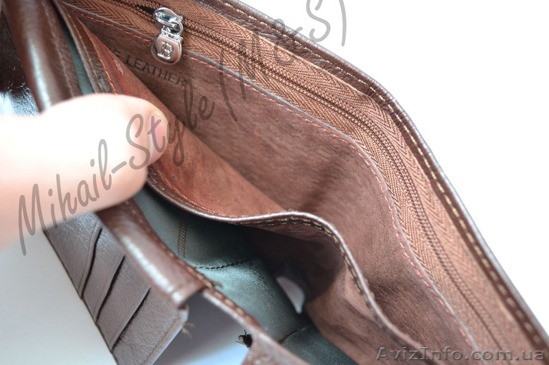 Стильный кожаный мужской кошелёк balisa с множеством отделов - <ro>Изображение</ro><ru>Изображение</ru> #7, <ru>Объявление</ru> #1294146