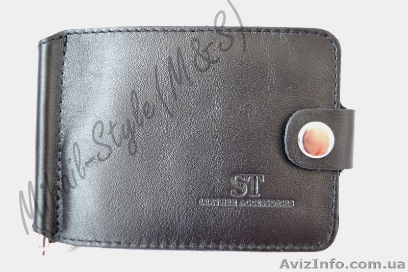 Стильный кожаный мужской зажим для купюр ST Leather Accessories - <ro>Изображение</ro><ru>Изображение</ru> #5, <ru>Объявление</ru> #1294180