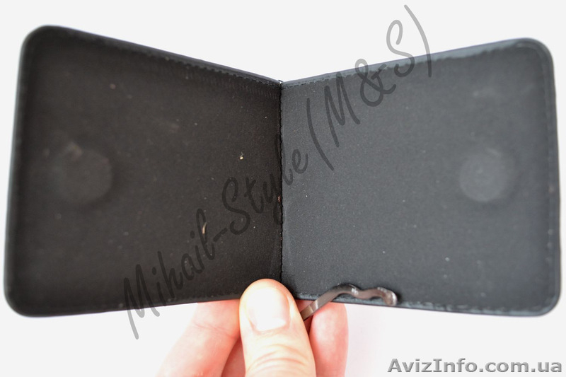 Стильный кожаный мужской зажим для купюр Monice - <ro>Изображение</ro><ru>Изображение</ru> #6, <ru>Объявление</ru> #1294165