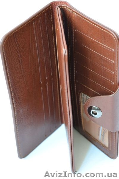 Кожаный мужской кошелёк-визитница DAIQISI с множеством отделов - <ro>Изображение</ro><ru>Изображение</ru> #4, <ru>Объявление</ru> #1294192