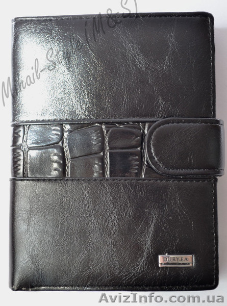 Стильное кожаное мужское портмоне Duryea с множеством отделов - <ro>Изображение</ro><ru>Изображение</ru> #7, <ru>Объявление</ru> #1294125