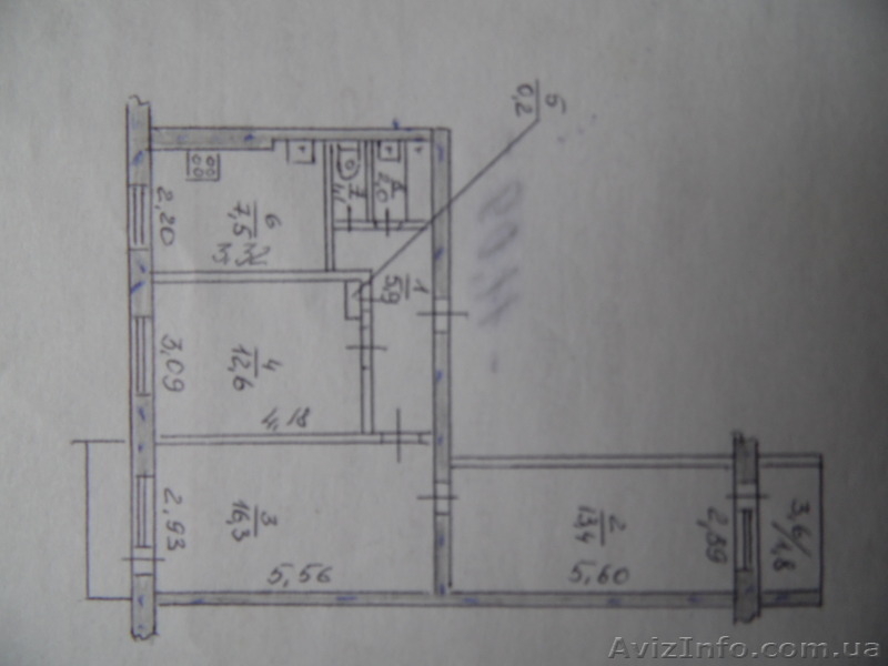 Продается 3 к/к на улице Космонавтов.Остановка Баштанская - <ro>Изображение</ro><ru>Изображение</ru> #6, <ru>Объявление</ru> #1399514