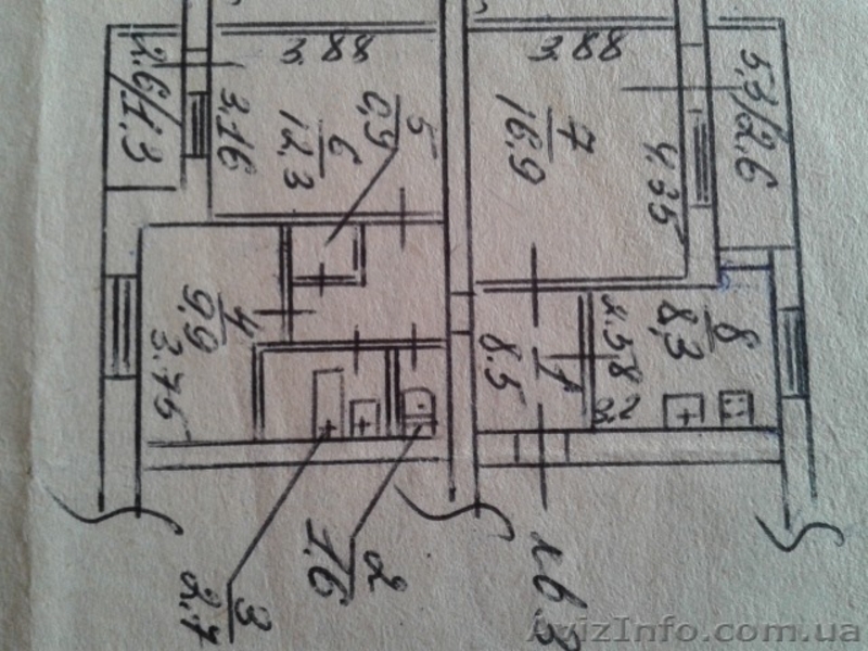 Продается 3 к/к в центре города (улица Водопроводная) - <ro>Изображение</ro><ru>Изображение</ru> #5, <ru>Объявление</ru> #1399546