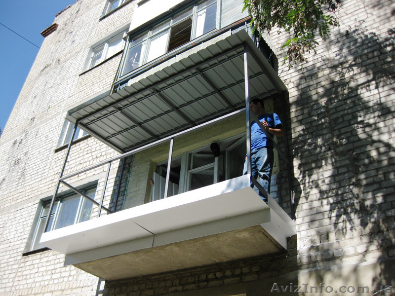 Пристройка и расширение балконов любой сложности - <ro>Изображение</ro><ru>Изображение</ru> #5, <ru>Объявление</ru> #1412076