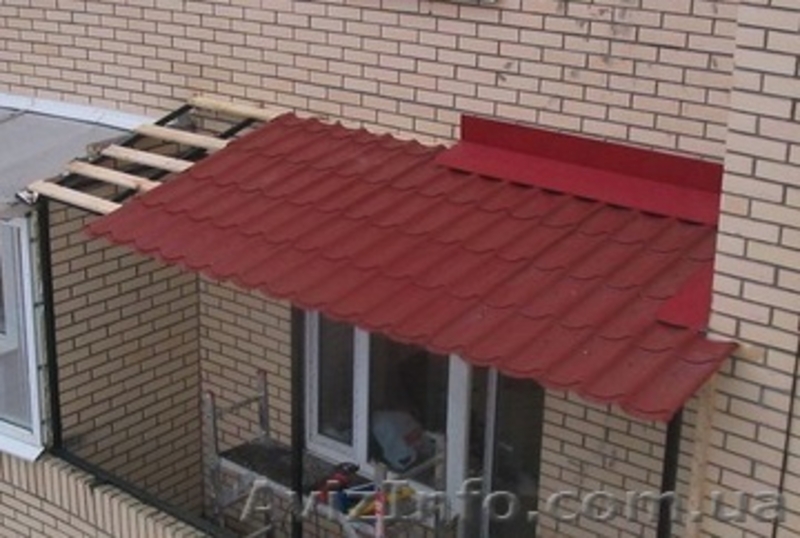 Крыши балконов. Ремонт и кровля  - <ro>Изображение</ro><ru>Изображение</ru> #9, <ru>Объявление</ru> #1412114