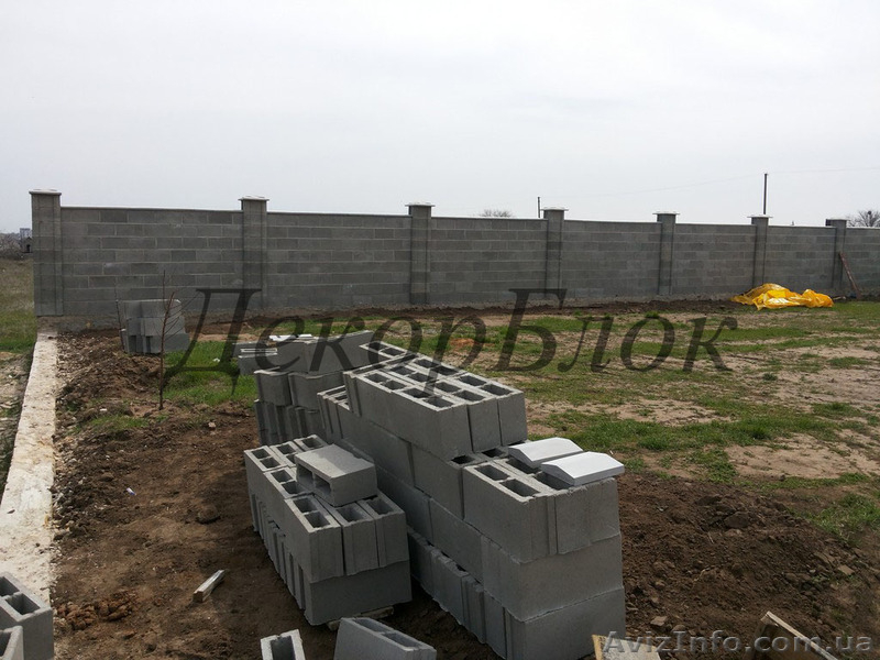 Забор из шлакоблока цена  - <ro>Изображение</ro><ru>Изображение</ru> #5, <ru>Объявление</ru> #1449207
