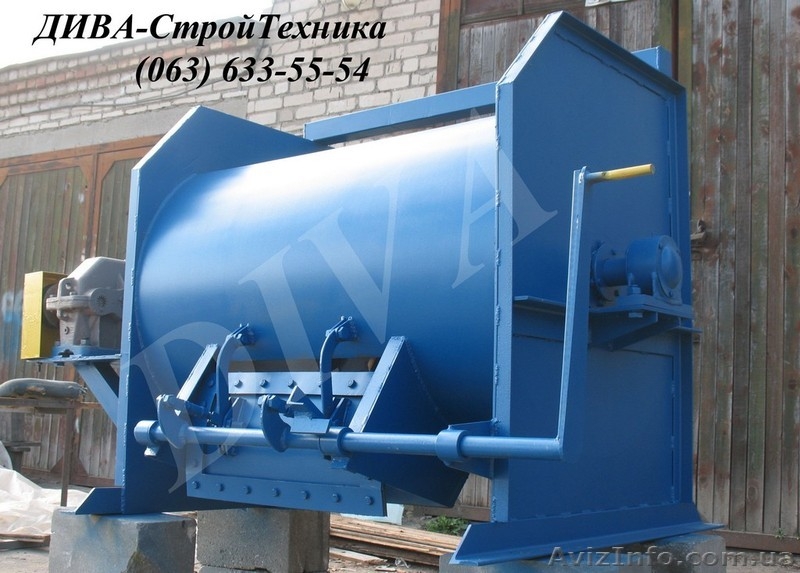 Бетономешалка, бетоносмеситель с горизонтальным валом цена  - <ro>Изображение</ro><ru>Изображение</ru> #3, <ru>Объявление</ru> #1559268