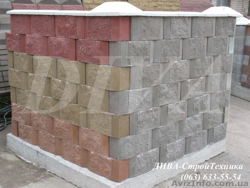 Вибропресс для производства блоков для забора декоративных цена  - <ro>Изображение</ro><ru>Изображение</ru> #5, <ru>Объявление</ru> #1559288