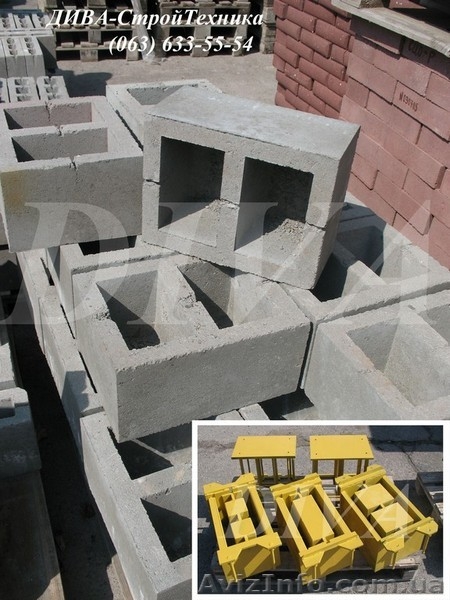 Формы для производства шлакоблока купить  - <ro>Изображение</ro><ru>Изображение</ru> #4, <ru>Объявление</ru> #1559723