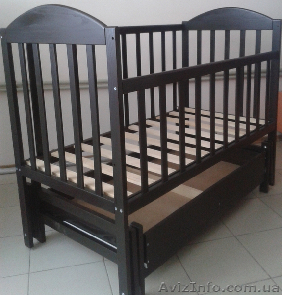 Кроватка детская на маятнике с ящиком, от производителя. - <ro>Изображение</ro><ru>Изображение</ru> #3, <ru>Объявление</ru> #1574088