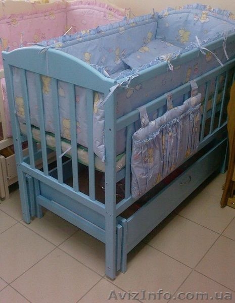 Кроватка детская на маятнике с ящиком, от производителя. - <ro>Изображение</ro><ru>Изображение</ru> #5, <ru>Объявление</ru> #1574088
