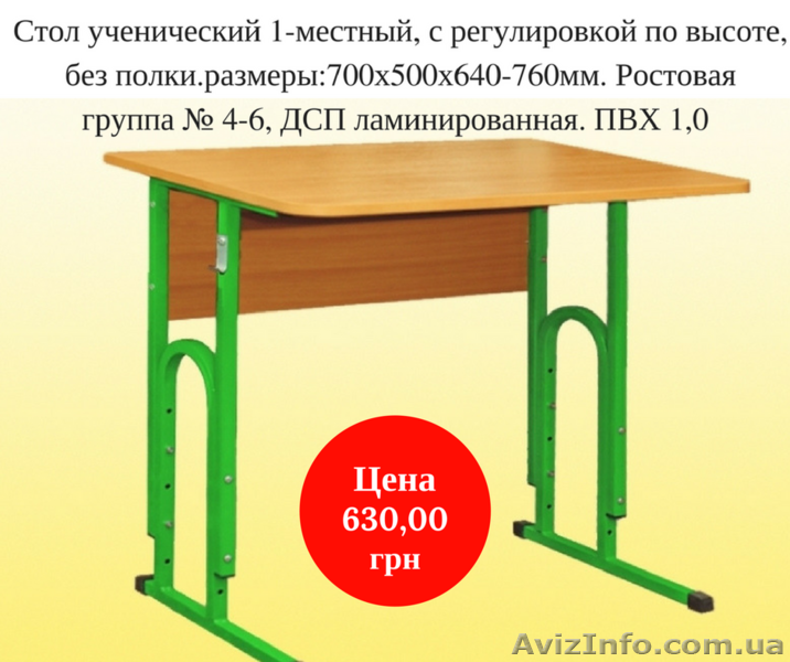 Мебель для учебных учреждений. Школьная мебель. Парты. Стулья. - <ro>Изображение</ro><ru>Изображение</ru> #5, <ru>Объявление</ru> #1615154