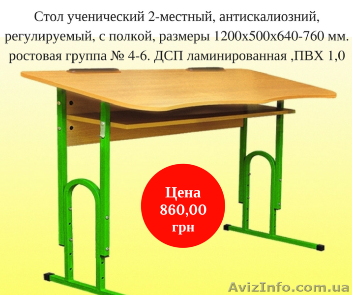 Мебель для учебных учреждений. Школьная мебель. Парты. Стулья. - <ro>Изображение</ro><ru>Изображение</ru> #8, <ru>Объявление</ru> #1615154