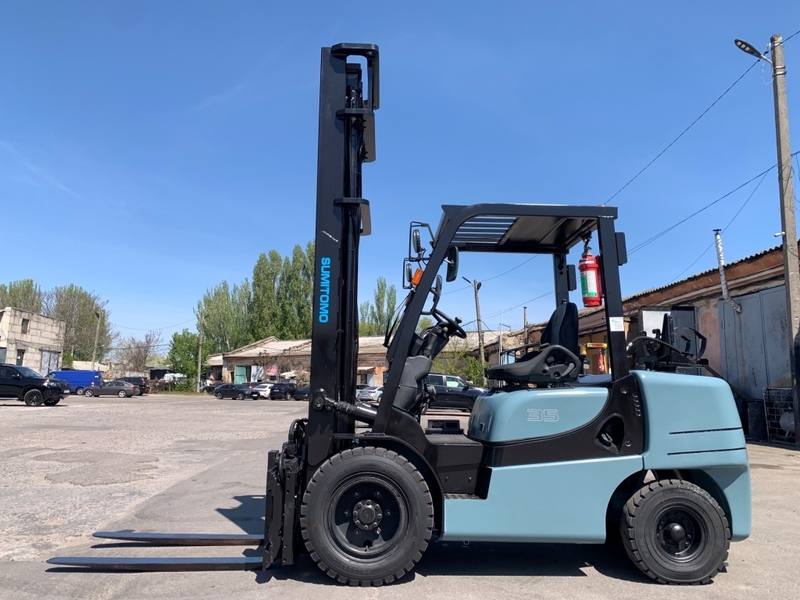 Вилочний автонавантажувач Sumitomo (Mazda), на 3.5 тонни та щоглою 5 метрів - <ro>Изображение</ro><ru>Изображение</ru> #1, <ru>Объявление</ru> #1749036