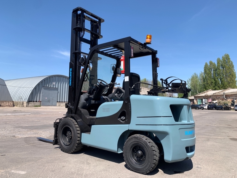 Вилочний автонавантажувач Sumitomo (Mazda), на 3.5 тонни та щоглою 5 метрів - <ro>Изображение</ro><ru>Изображение</ru> #3, <ru>Объявление</ru> #1749036