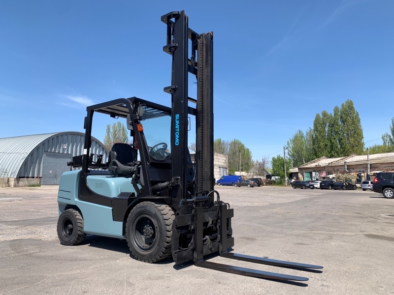 Вилочний автонавантажувач Sumitomo (Mazda), на 3.5 тонни та щоглою 5 метрів - <ro>Изображение</ro><ru>Изображение</ru> #5, <ru>Объявление</ru> #1749036